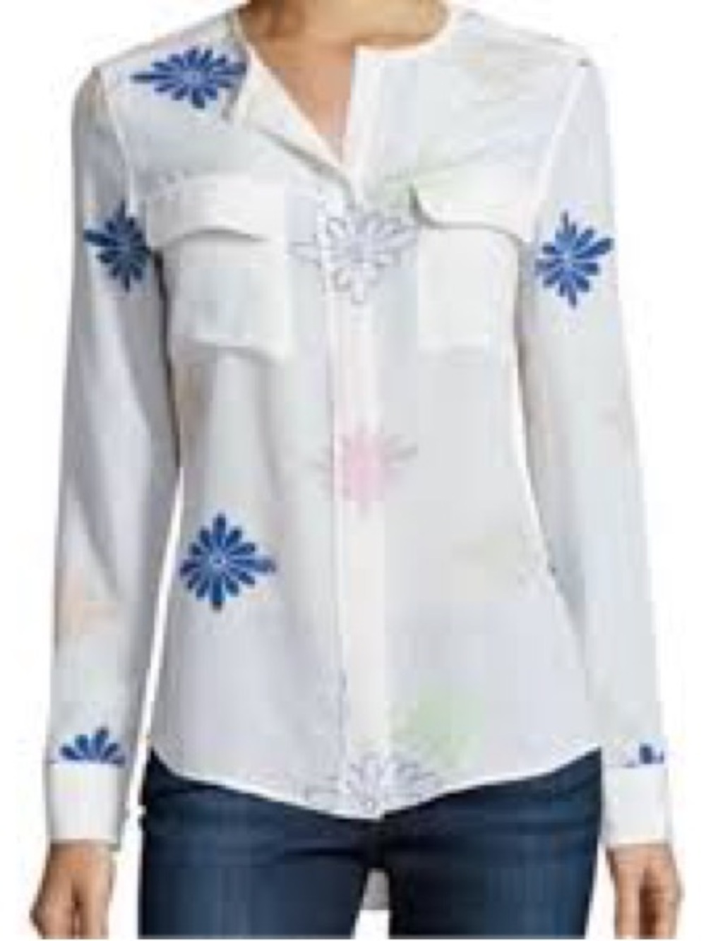 EQUIPMENT, 100% silk blouse!
